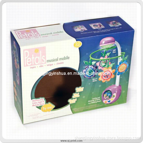 Color Printing Toy Packaging Box with Clear Window